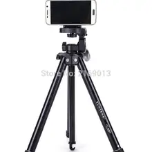 Фото Pro YUNTENG 686 штатив с демпфирующая головка зажим для камеры DV телефон видеомагнитофон держатель