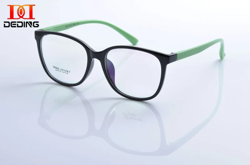 

DEDING Stylish Women TR90 Cat Eye Clear Lens Prescription Myopia Optical Glasses Frame monturas de gafas oculos de leituraDD1129