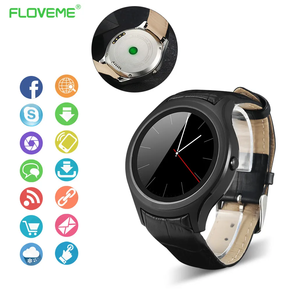 Smart Watch For Android 4 4 Bluetooth font b Smartwatch b font MTK6572 For Android iOS