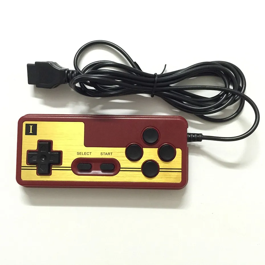 

1pcs Gamepad 9 Holes Game controller For 8bit TV video game console player Backup Game Joypad Free Shipping