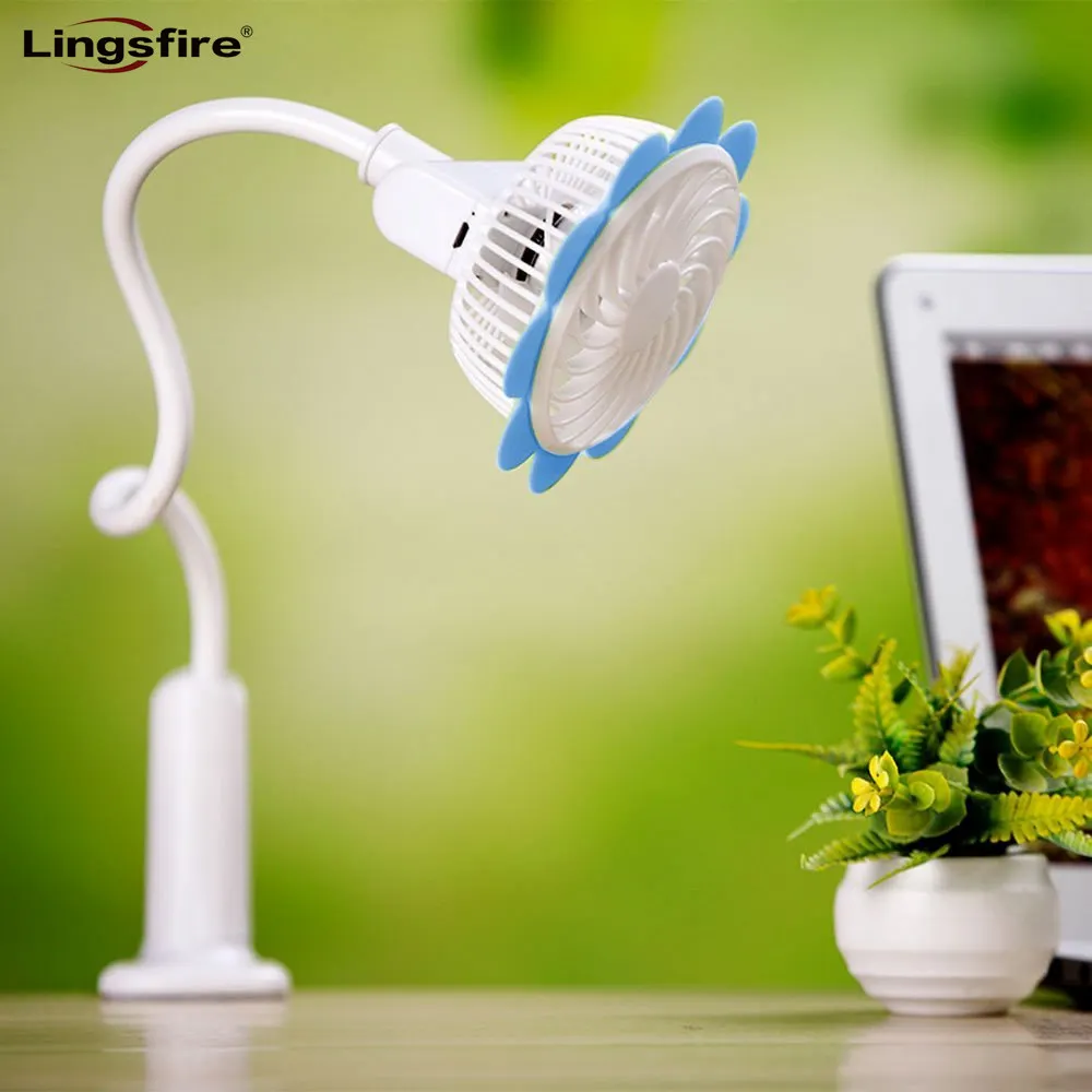 Rechargeable Portable Clip Fan Desktop USB Fan Mini Baby Stroller Fan with Flexible Neck Adjustable Speed for Home, Office Rechargeable Portable Clip Fan Desktop USB Fan Mini Baby Stroller Fan with Flexible Neck Adjustable Speed for Home, Office
