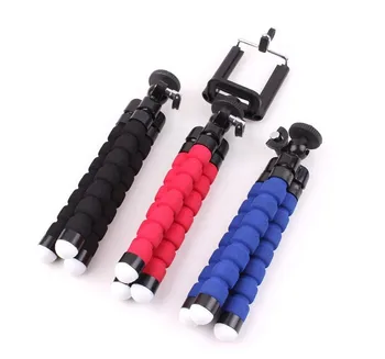 

500x Flexible Foam Legs Octopus Tripod Stand + adapter for GoPro SLR DSLR DV Camera Small Camera Holder Stand for Xiaomi Redmi