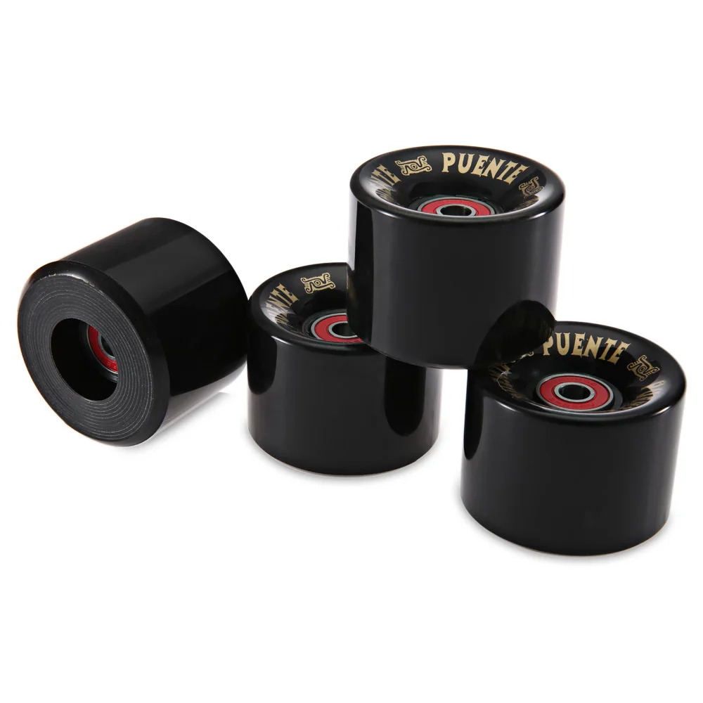 4pcs/set 60x45MM Cruiser Skateboard Wheels Longboard Wheel Skate Roller Durable PU Longboard Cruiser Wheels with ABEC-9 Bearing