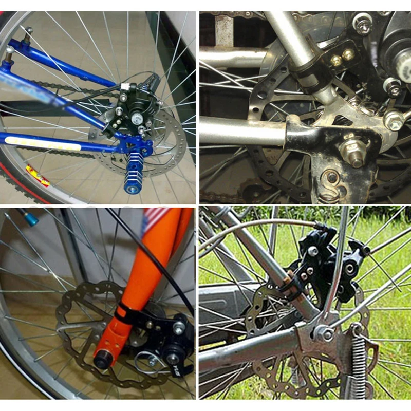 Монтажный дисковый тормозной кронштейн Rennrad Scheibenbremse Radfahren Fahrrad Регулируемый адаптер Rahmen monage Schwarz