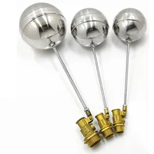 DN15/DN20/DN25 латунный резервуар для воды, металлический поплавковый клапан уровня жидкости, корпус 304 из нержавеющей стали, клапан для туалета из авелевой стали