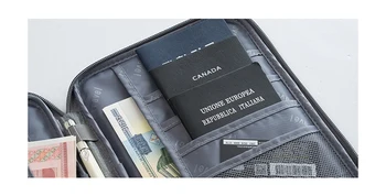 Hot travel wallet family passport 