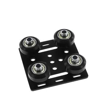 

3D Printer Part 2020 Openbuilds V-Slot Gantry Plate Set 20mm Special Slide Plate for Aluminum Profiles V-slot Mini Five Roulette