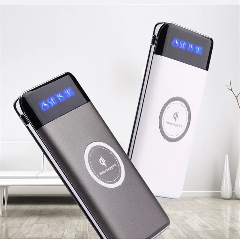 Fast Wireless Charging Power Bank 10000mAh Portable Mobile Phone Charger Dual USB Wireless Charger Powerbank For iPhones Xiaomi Fast Wireless Charging Power Bank 10000mAh Portable Mobile Phone Charger Dual USB Wireless Charger Powerbank For iPhones Xiaomi