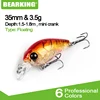 Bon leurre méné de pêche 2017, appâts de qualité professionnelle 3.5cm/3.5g,bearking hot model crankbaits penceil popper ► Photo 1/6