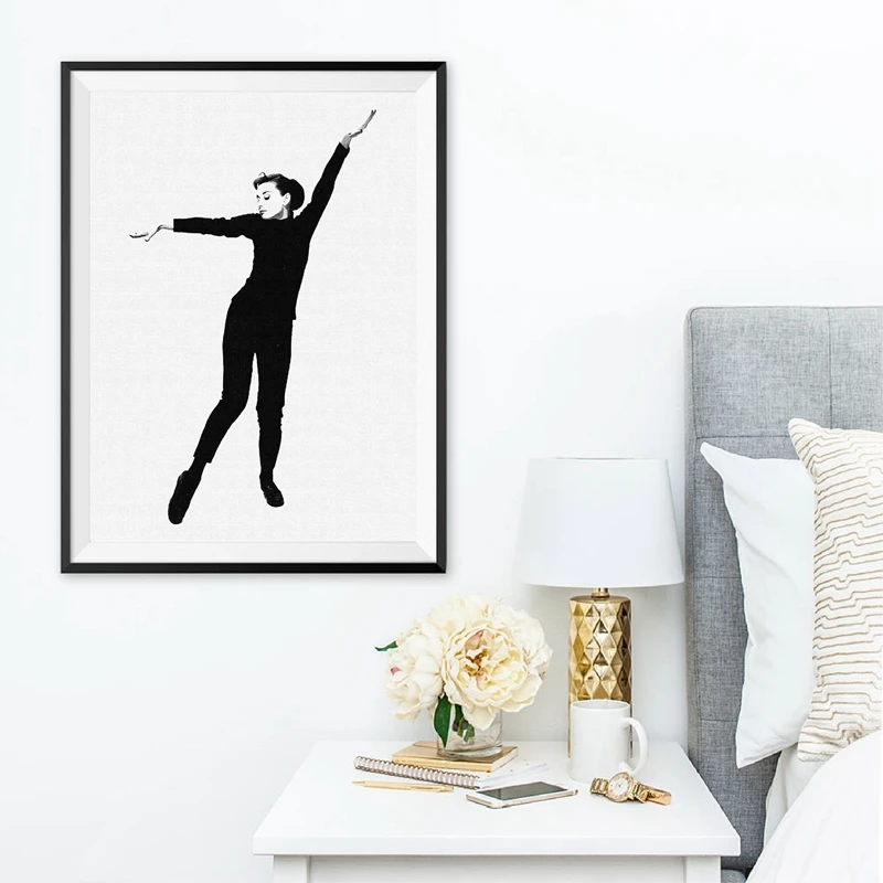 Audrey Hepburn Poster Home Decor