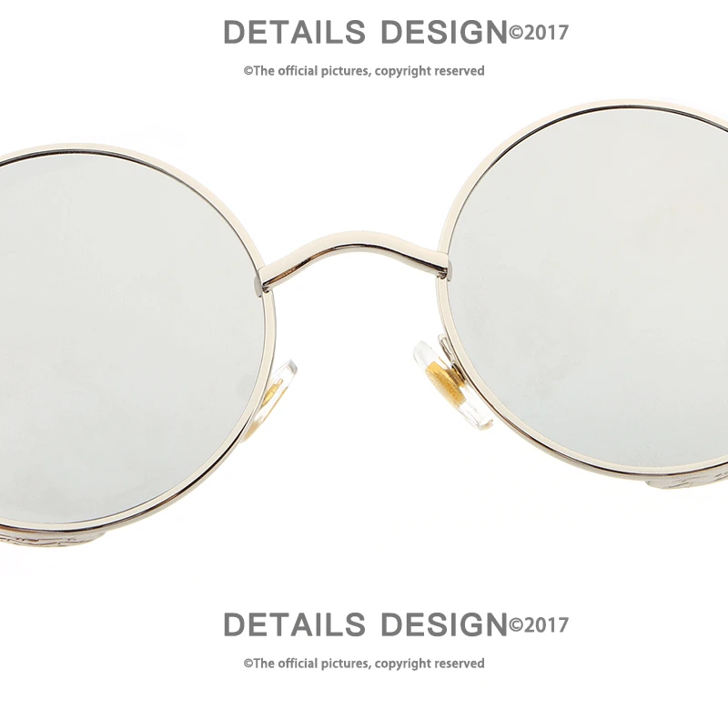 HDCRAFTER, стимпанк, солнцезащитные очки, Ретро стиль, для мужчин и женщин, фирменный дизайн, металлическая оправа, круглые, солнцезащитные очки, oculos de sol