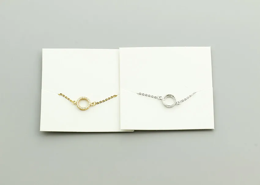 Цепочка Из Нержавеющей Стали Pulseras золотого цвета карма кубический цирконий