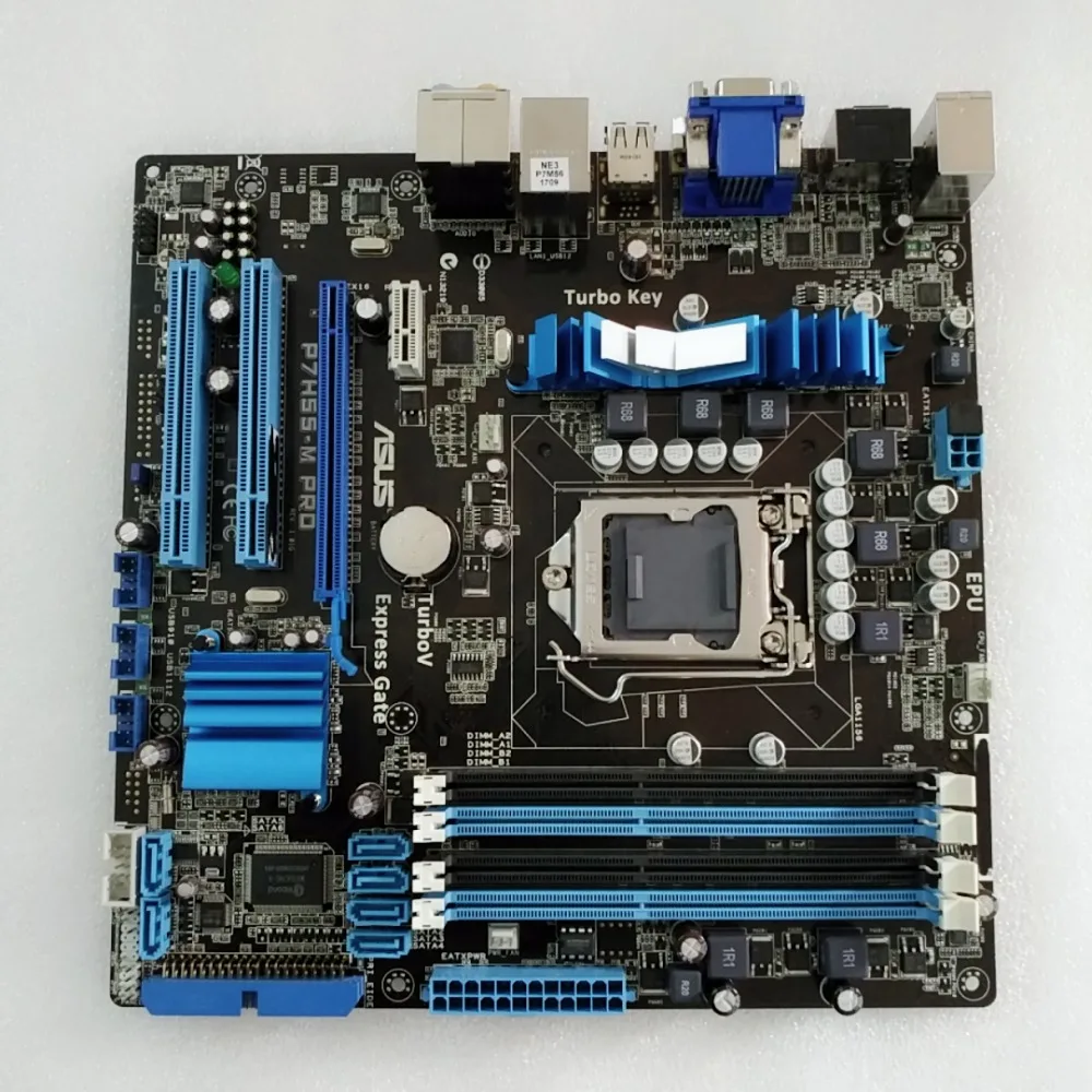 Оригинальная материнская плата для ASUS P7H55-M Pro DDR3 LGA 1156, материнская плата H55 для рабочего стола