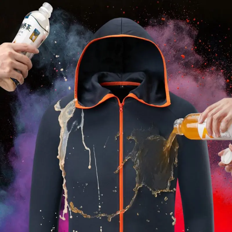 الصيد الرجال الملابس مسعور الملابس عارضة في الهواء الطلق التخييم جاكت مزود بغطاء للرأس الصيد الرجال الملابس مسعور الملابس عارضة في الهواء الطلق التخييم جاكت مزود بغطاء للرأس