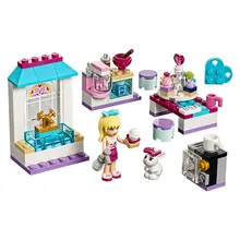 Bevle 10604 Бела Друзья серия Стефани дружба торты Модель Строительный блок кирпичи совместим с Бела 41308 друзей