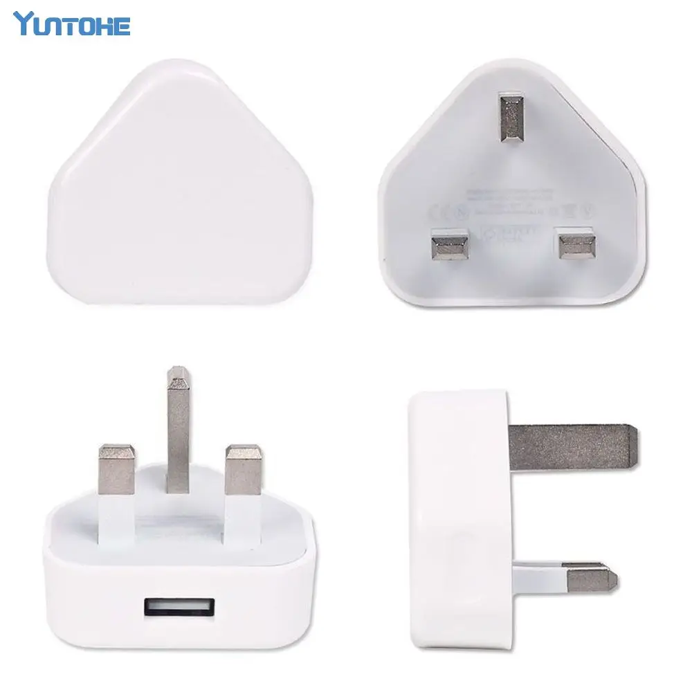 credit Toelating vernieuwen Travel Wall Charger Adapter Uk Plug Output Really 5v 1a For Iphone 4s 5 5s  6 7 8 Plus White For Phone 300pcs/lot - Mobile Phone Chargers - AliExpress