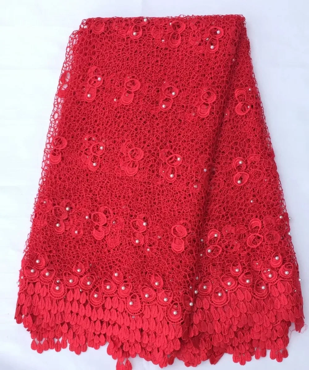 

Big Sale simple design with big circle pattern Guipure Lace Cheap Price And free shipping Water Soluble Lace Fabric