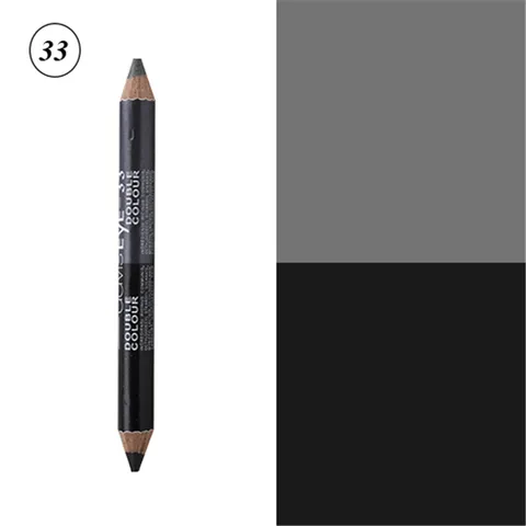 Double head Highlighter Glitter Eyeshadow Eyeliner Pen Durable Waterproof Sweatproof Double Color Long Lasting Beauty Makeup