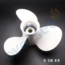 Пропеллер 664-45941-01-EL Размер 9 7/8x9 для Yamaha 25HP 30HP подвесной мотор 9-7/8x9