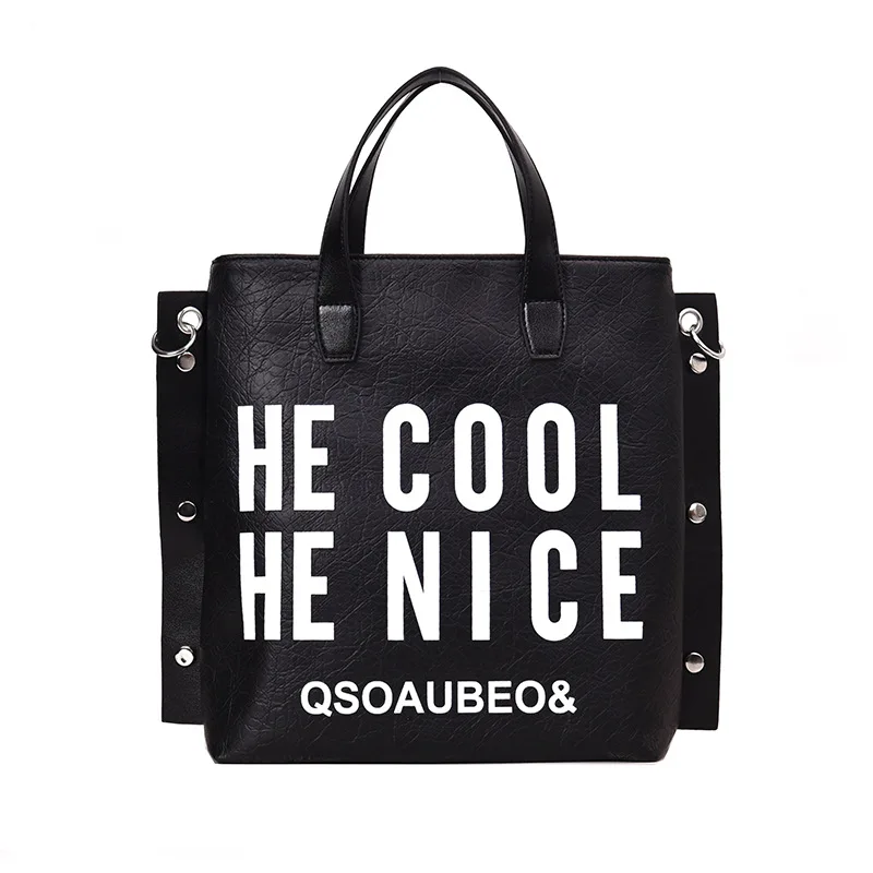 

2019 New Design Ladies Portable Tote Bag Large Capacity Fashion Casual Shoulder Crossbody Package PU Fur High Quality Handbag