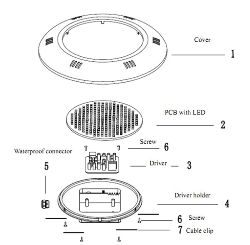 YLSTAR Бесплатная доставка 198 шт./270 шт. SMD2835 светодио дный чип светодио дный смолы Fil светодио дный поверхностного монтажа бассейн свет