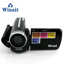 Winait 12MP с 1." TFT ЖК-дисплей Экран 4X цифровой зум 1.3 МП Датчик изображения цифровой видеокамеры