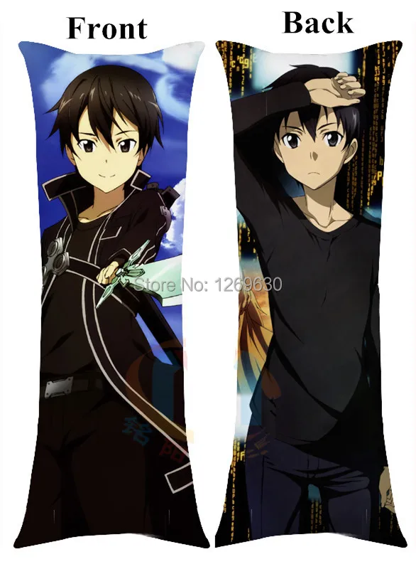 Japan Anime long pillows Sword Art Online soft customize pillow Gift
