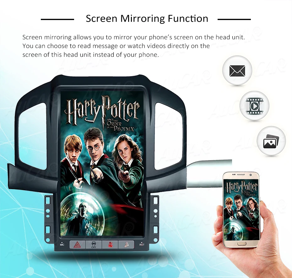 Cheap 2 DIN Android 8.1Tesla style Car radio For Chevrolet Captiva 2013 2014 2015 2016 2017 car cassette player Stereo autoradio 1 DIN 12