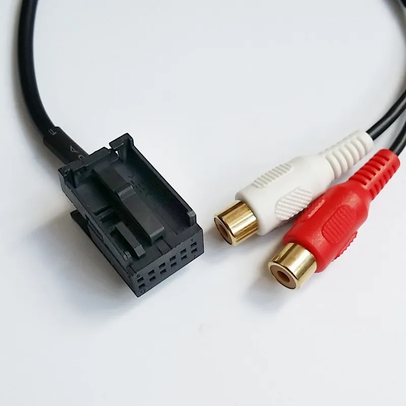 Автомобильный AUX Вход адаптер RCA кабель для BMW Z4 E85 X3 E83 E39 E60 E61 E63 E64