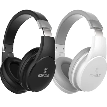 

Bingle Fb110 Deep Bass 3D Surround Stereo Over The Ear Wireless Bluetooth Headsets Headphones For Studio Audio Music Smartphone