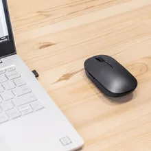 Xiaomi портативная беспроводная мышь 1200 точек/дюйм 2,4 ГГц фотоэлектрическая мышь для ноутбука, ноутбука, компьютера, глобальная версия