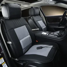 12V Cooling Car Seat Cover Single Cushion With Cool Air And Massage Function High Fiber Leather