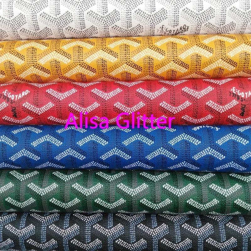 

1PCS A4 SIZE 21X29cm Alisa Glitter Vinyl For Bows, Printed Leather Fabric for Bow DIY B10B