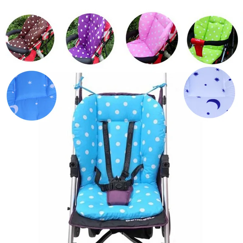 Thick Colorful Baby Infant Stroller Seat Pram Cushion Chair BB Car