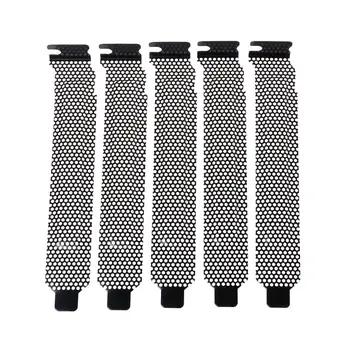 

5PCS Ventilation Deflector PCI Slot Cover Frame Chassis Bits Block Cooling Fan Dust Filter Ventilation PC Computer Case #328