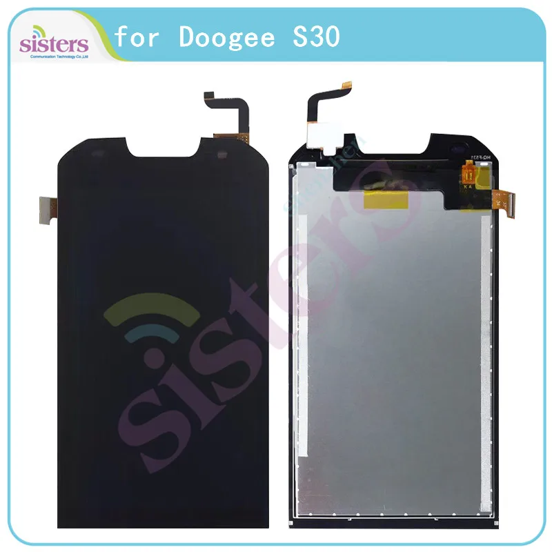 ЖК дисплей для Doogee S30 экран сенсорный дигитайзер в сборе замена телефона