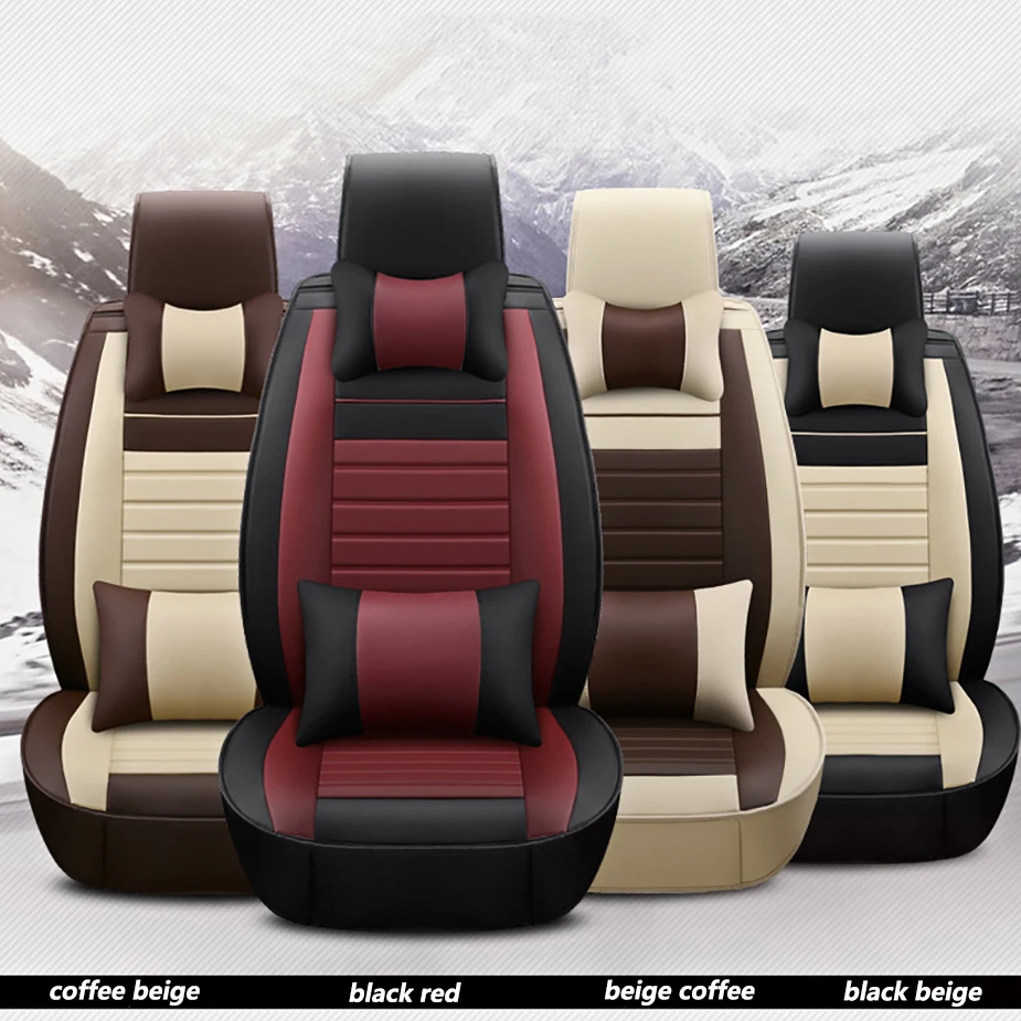 kalaisike universal leather auto seat covers for Chrysler all models