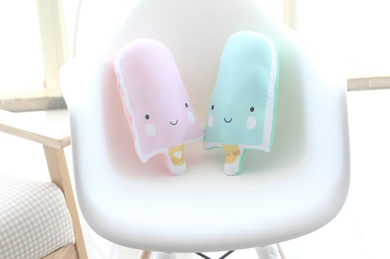 1 шт. 33 см kawaii Popsicle Кукла Плюшевая Игрушка Мягкие креативные Детские успокаивающие куклы милая плюшевая подушка для детей девочек подарок на день рождения