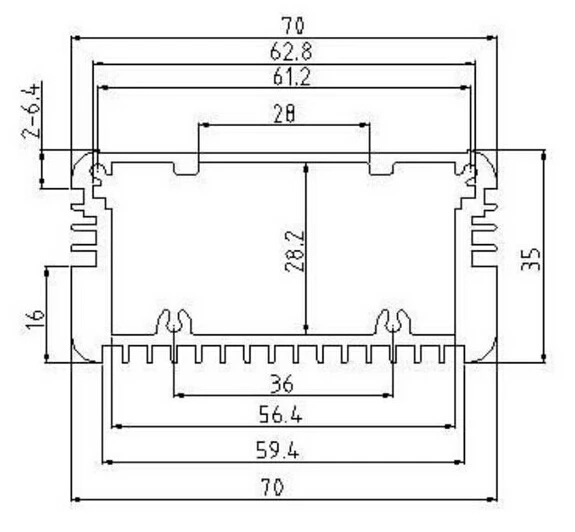 aluminum extrusion case szomk aluminum project box electronics enclosure for pcb aluminum amplifier housing box extruded junction box aluminum diy box pcb control enclosure electrical gps tracker outlet boxes  (8).jpg