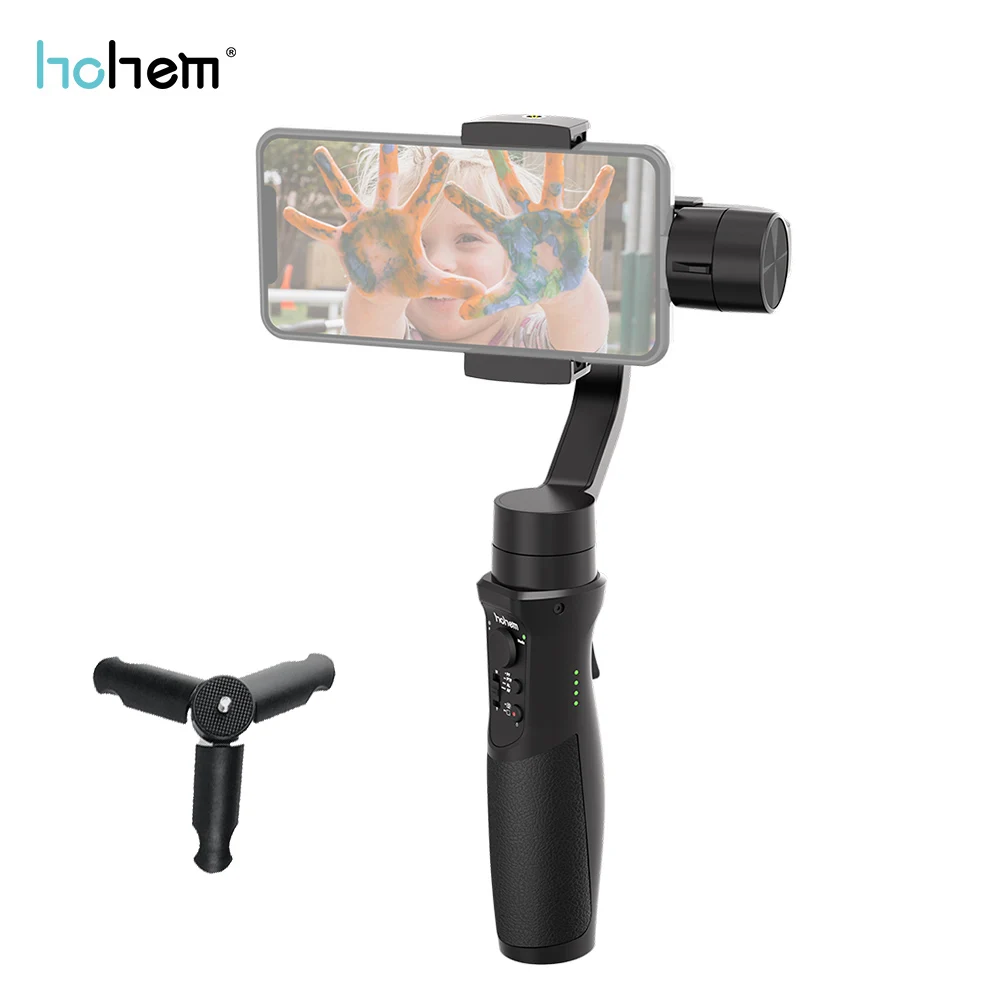 

2019 Newest Hohem iSteady Mobile+ 3-Axis Handhele Gimbal Auto-tracking Timelapse Panoramic for iPhone Samsung Huawei Smartphone