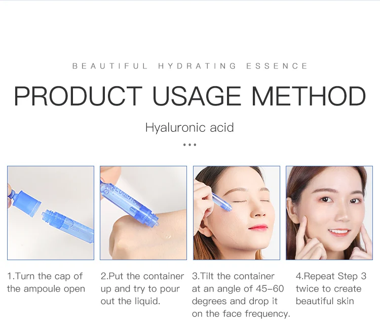 Private label OBO cosmetic Images skin care anti aging essence hyaluronic acid face serum