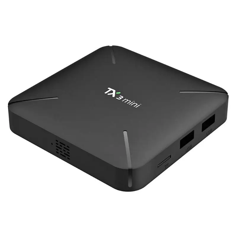 TX3 Мини Android 7,1 Смарт ТВ коробка 1 + 8 Гб Amlogic S905W 4 ядра WiFi 4 K H.265 компьютерной приставки к телевизору Media Player