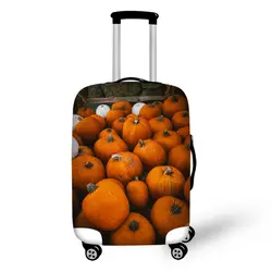 Хэллоуин Тыква дизайн багаж защитный чехол растягивающийся багажный чехол подходит для 18-30 дюймов тележка чехол