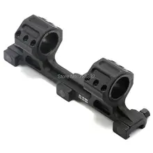 Тактический " /30 мм двойной прицел крепление консольные сверхмощные кольца с пузырьковым уровнем 20 мм Пикатинни Вивер Скоп рельс крепления