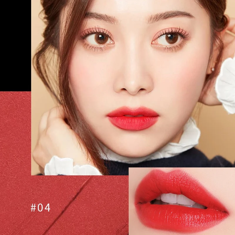 1PC Moistening Red Lipstick maquiagem Waterproof Non-Stick Cup Long Lasting Moisturizing Lipstick Matte Natural Makeup 1PC Moistening Red Lipstick maquiagem Waterproof Non-Stick Cup Long Lasting Moisturizing Lipstick Matte Natural Makeup