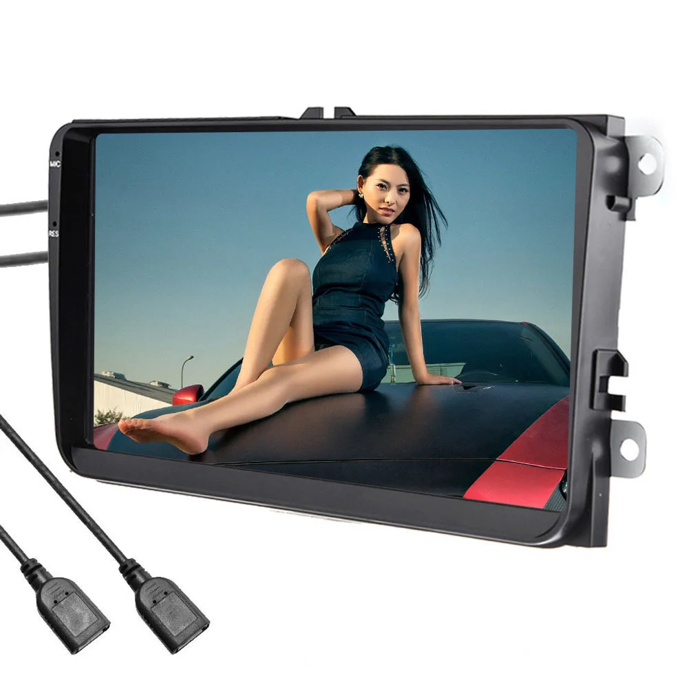 Perfect Touch Screen 9 Inch Multimedia Bluetooth WIFI Car Navigator Radio MP5 Audio Player GPS Reversing Camera Video RDS European Map 6