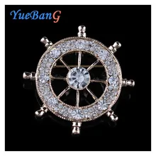 YueBanG jewelry,Free shipping,brooch for women,Anchor brooch,small pin.Clothing and bag accessories.