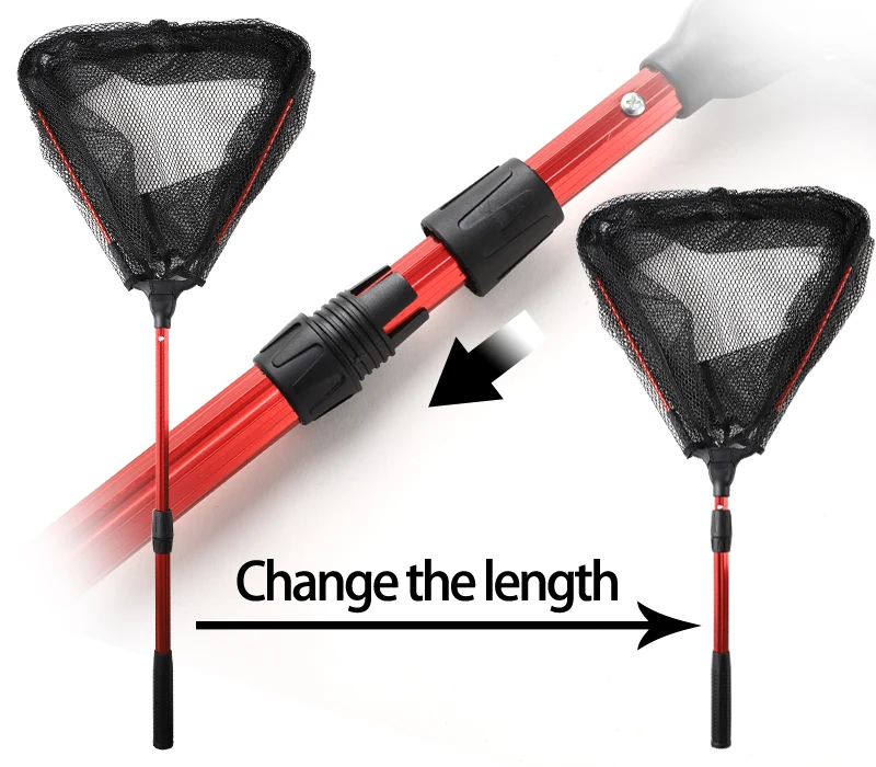 

Taigek Fishing net free positioning retractable folding fishing net