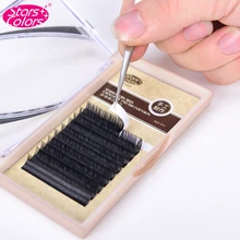 Звезды цвета роскошные ресницы супер мягкие и удобные натуральные Поддельные ресницы стойкий макияж имитация норки накладные ресницы