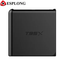 S905X T95X Android TV Box Amlogic Android 6.0 Smart TV BOX 2 ГБ 8 ГБ Quad Core WiFi 4 К IPTV Поле КОДИ 16.1 Полной Массой Сми плеер
